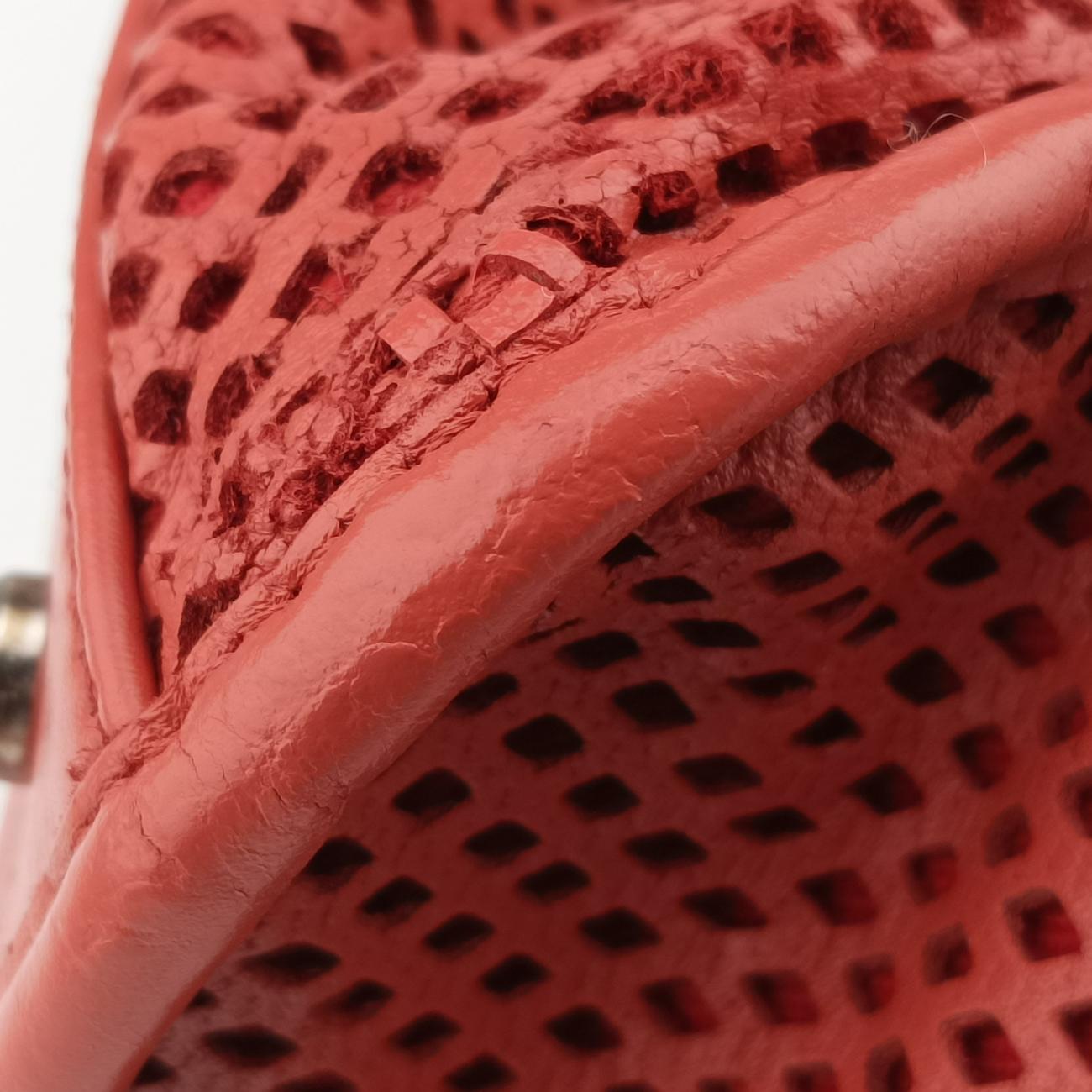 Up in the Air Perforated French Riviera Orange Leather A67654 17490646アップ ザ エア フレンチリビエラ オレンジ レザー A67654 17490646