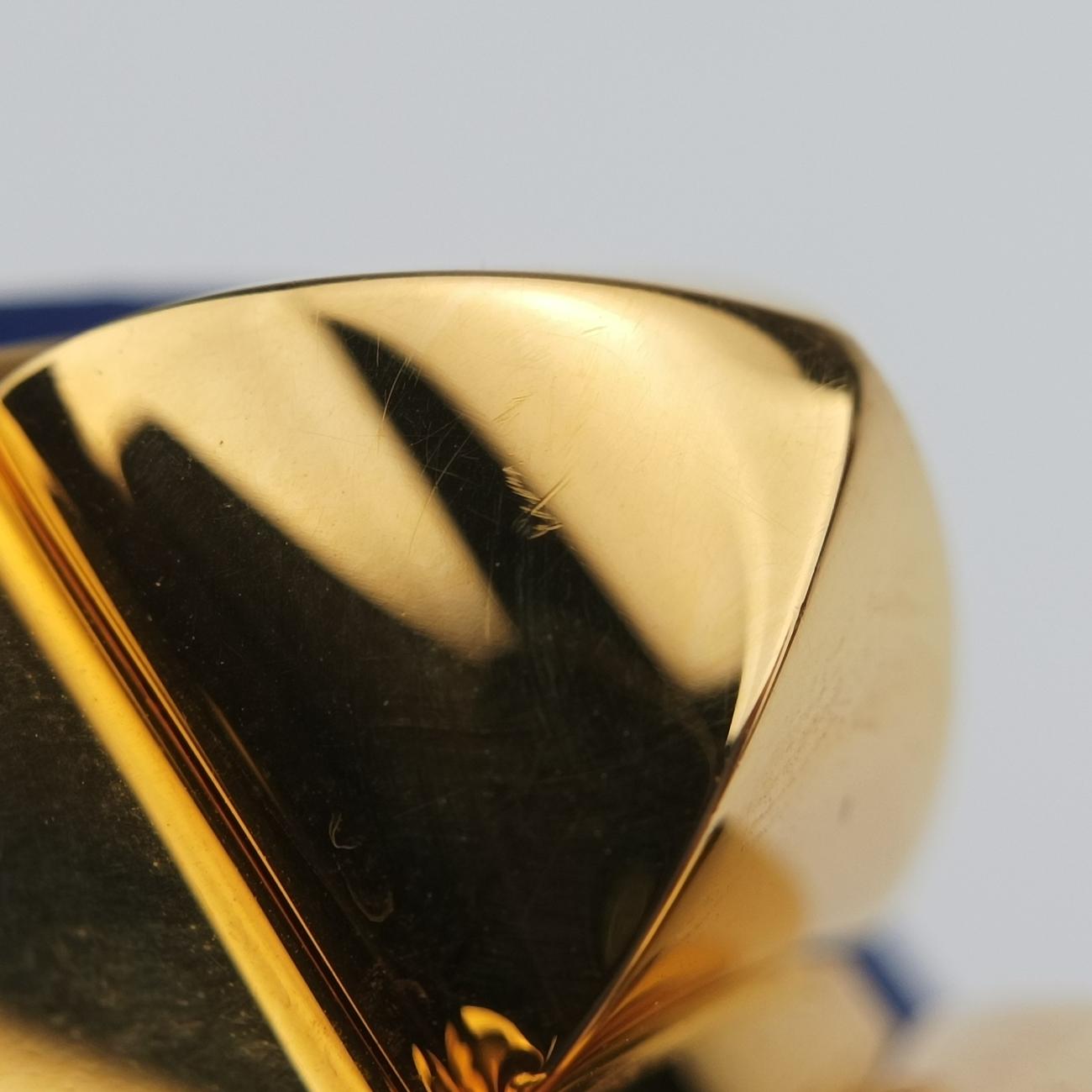 Collier de Chien Blue×golden Leather × GP S ▢O Rコリエ ド シアン ブルー×ゴールド レザー×GP S ▢O R