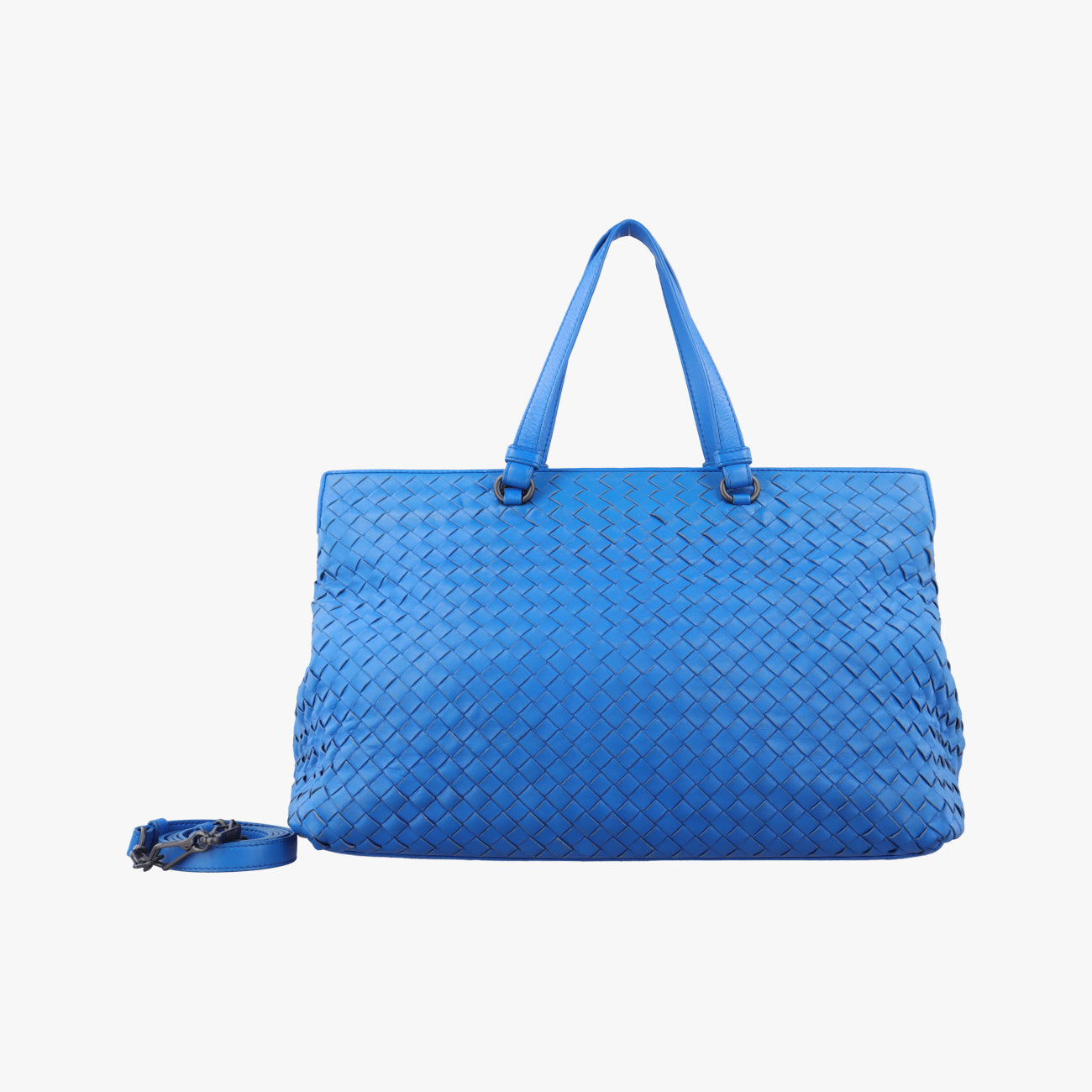 Intrecciato Blue lambskin B05059512Cイントレチャート ブルー ラムスキン B05059512C