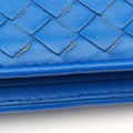 Intrecciato Blue lambskin B05059512Cイントレチャート ブルー ラムスキン B05059512C
