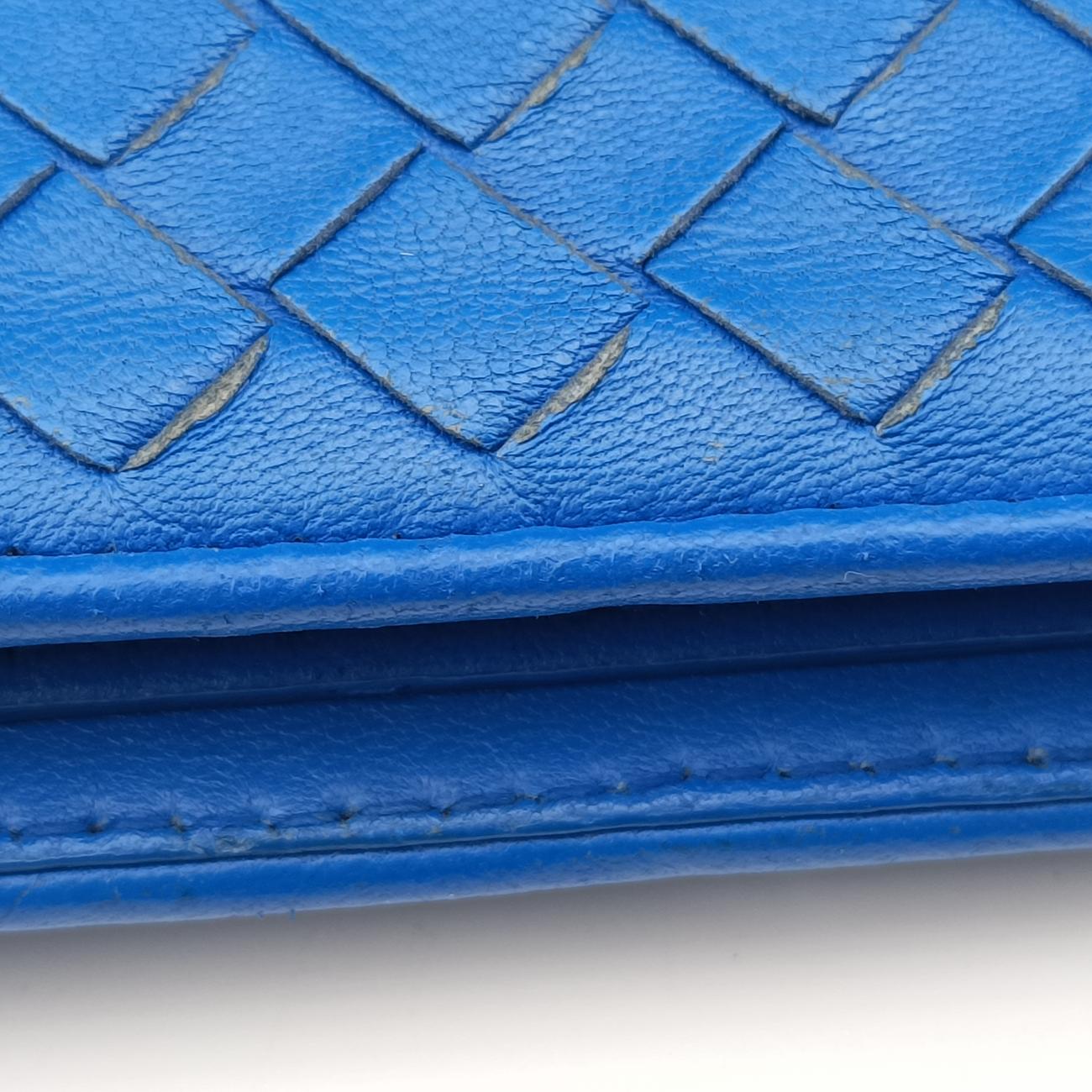 Intrecciato Blue lambskin B05059512Cイントレチャート ブルー ラムスキン B05059512C