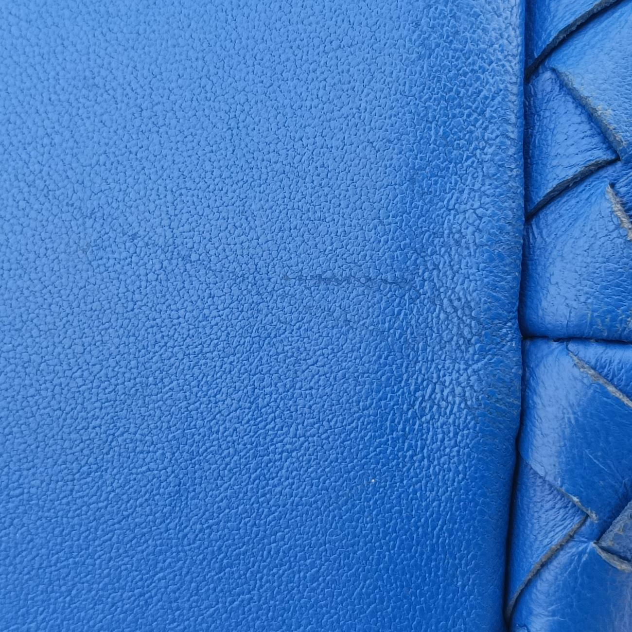 Intrecciato Blue lambskin B05059512Cイントレチャート ブルー ラムスキン B05059512C