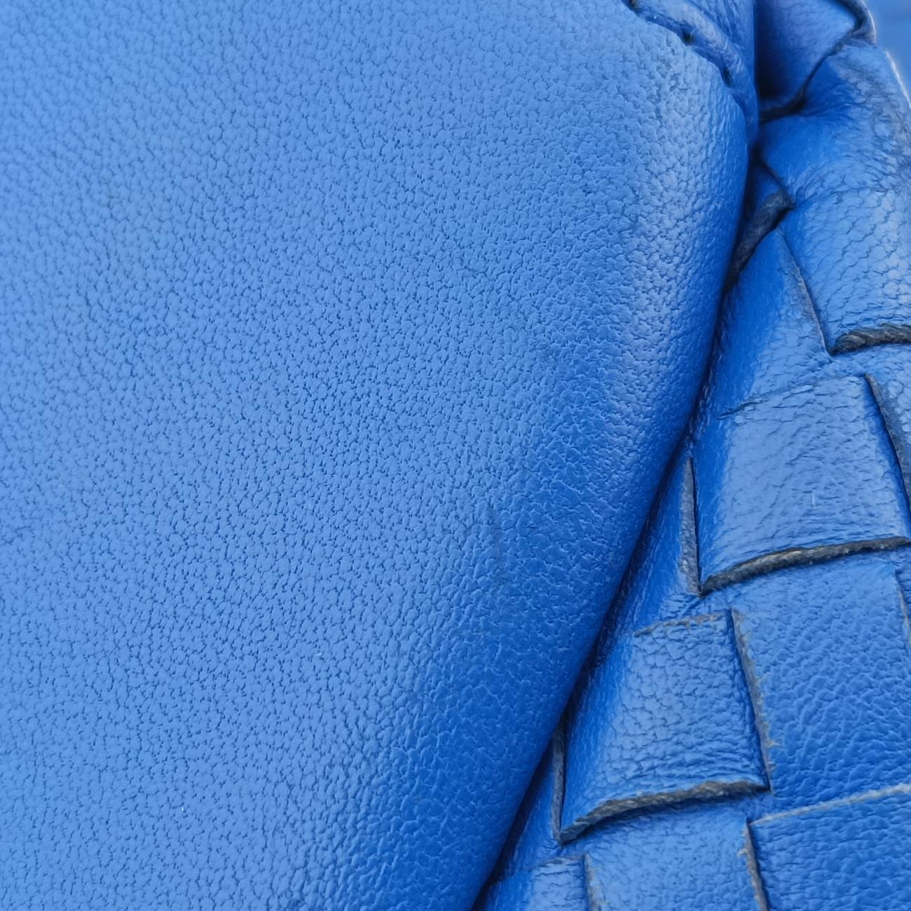 Intrecciato Blue lambskin B05059512Cイントレチャート ブルー ラムスキン B05059512C