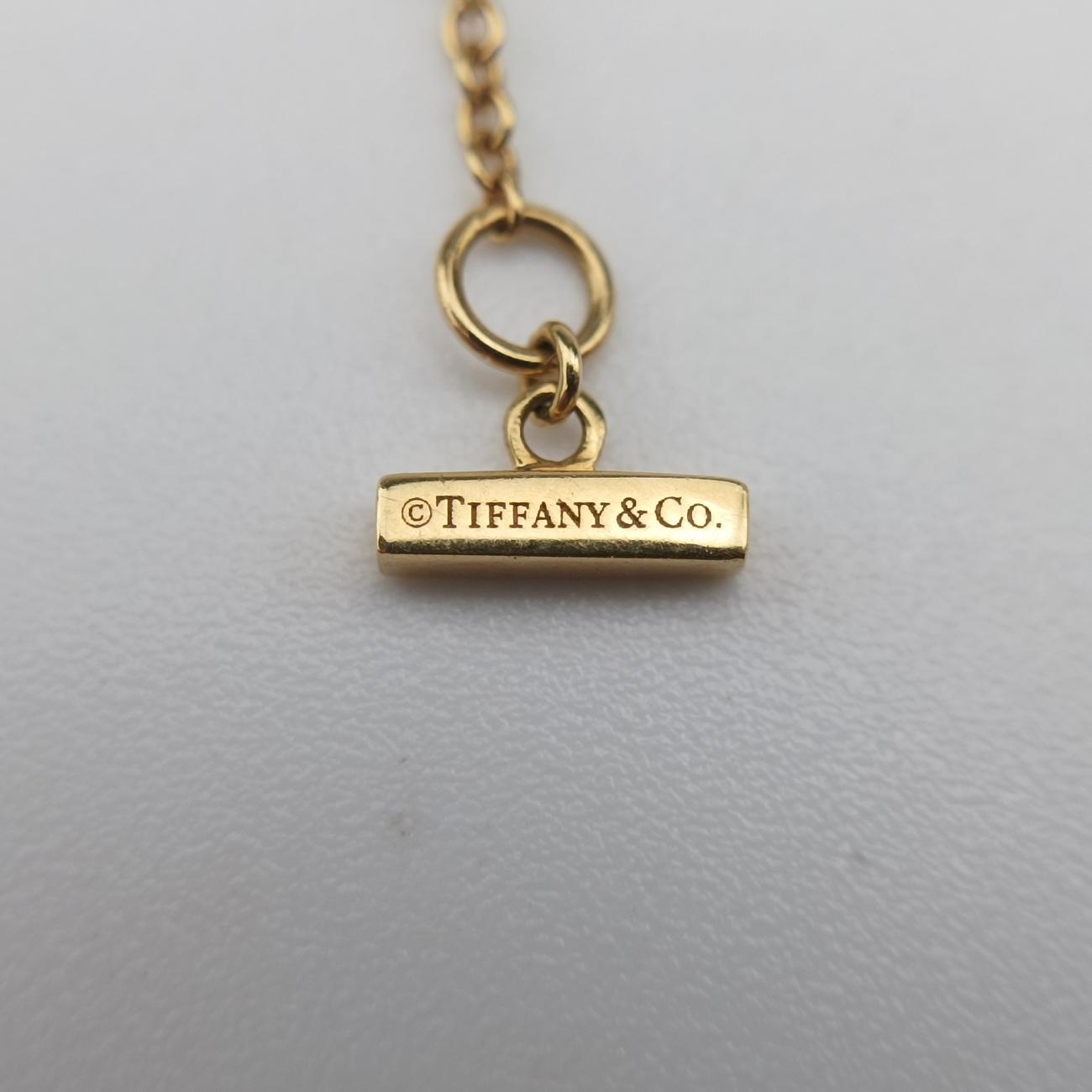 T Diamond & Mother Of Pearl Circle Pendant Blue×golden AU750 T トゥー ダイヤモンド＆マザーオブパール サークル ペンダント ブルー×ゴールド AU750 