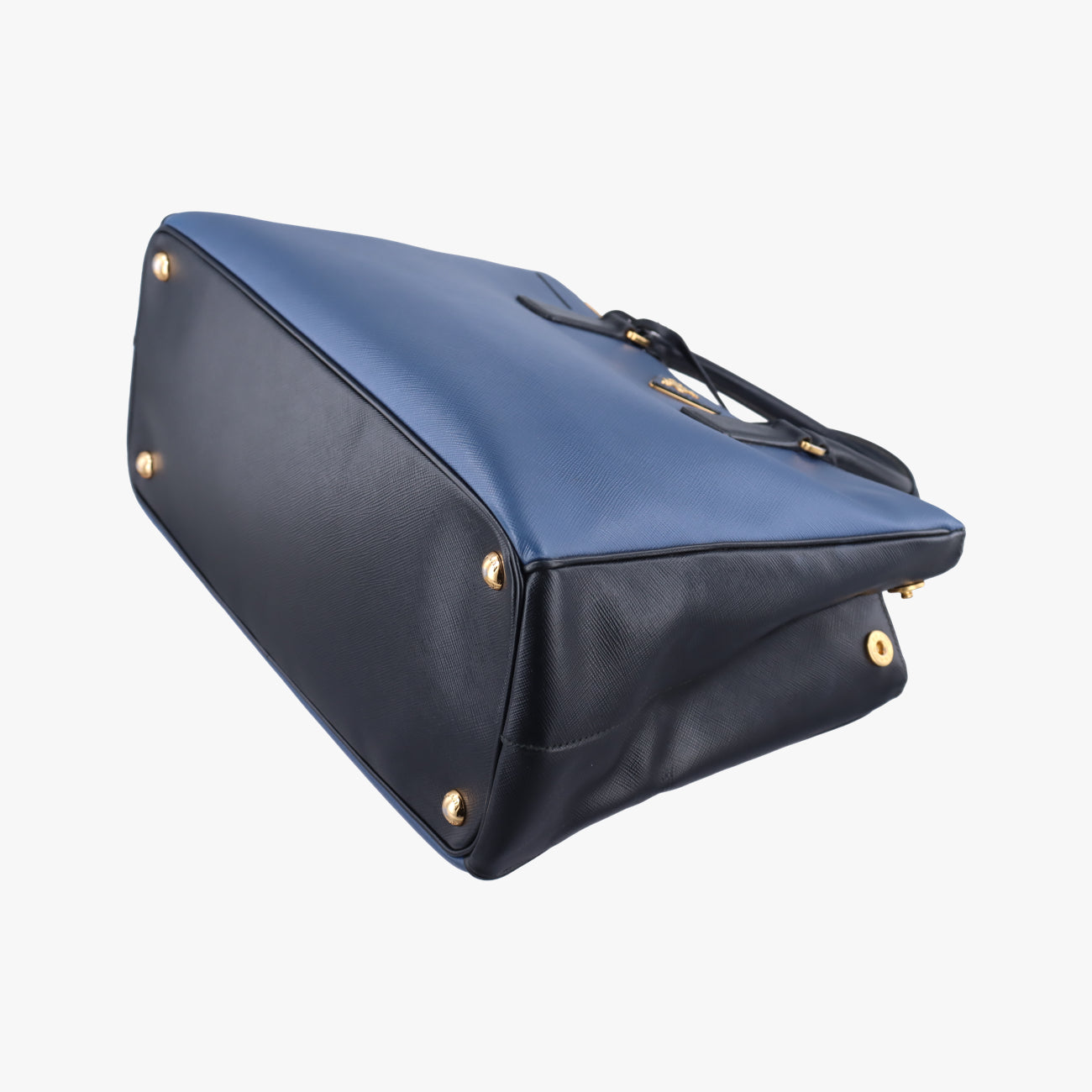 Galleria Blue x black SAFFIANO Leather B1874A 14/Gガレリア ブルー x ブラック サフィアーノレザー B1874A 14/G