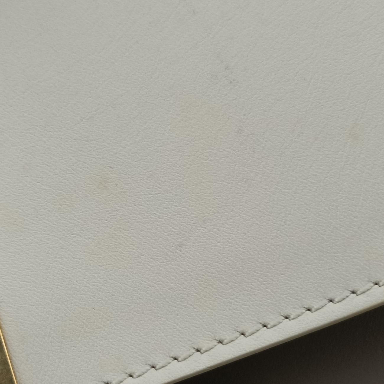 Trapèze Yellow x ivory x gray Leather S-CE-1103トラペーズ イエロー×アイボリー×グレー レザー S-CE-1103