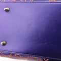Lady Dior purple×orange Leather 15-BO-1121レディディオール パープル×オレンジ レザー 15-BO-1121