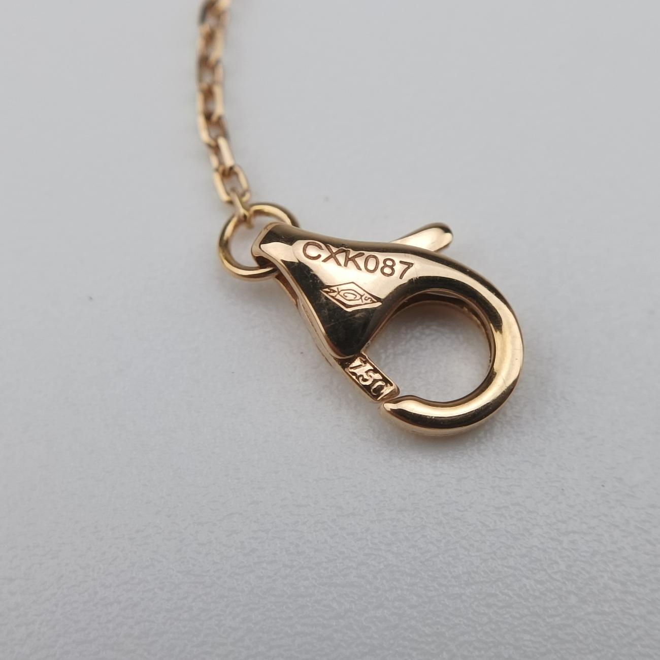 Amulette de Cartier Green×golden AU750 B6047117 CXK087アミュレット ドゥ カルティエ グリーン×ゴールド AU750 B6047117 CXK087