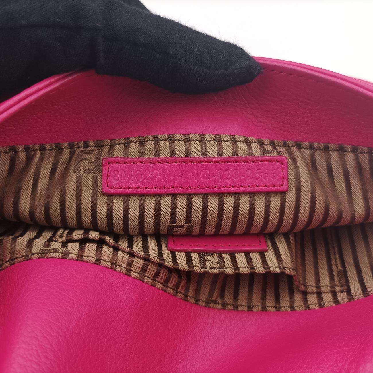 Fendista Pochette Rose Leather 8M0276 8M0276-ANG-128-2566フェンディスタ ポシェット ローズ レッド レザー 8M0276 8M0276-ANG-128-2566