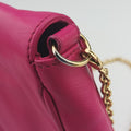 Fendista Pochette Rose Leather 8M0276 8M0276-ANG-128-2566フェンディスタ ポシェット ローズ レッド レザー 8M0276 8M0276-ANG-128-2566
