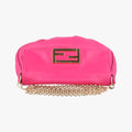 Fendista Pochette Rose Leather 8M0276 8M0276-ANG-128-2566フェンディスタ ポシェット ローズ レッド レザー 8M0276 8M0276-ANG-128-2566
