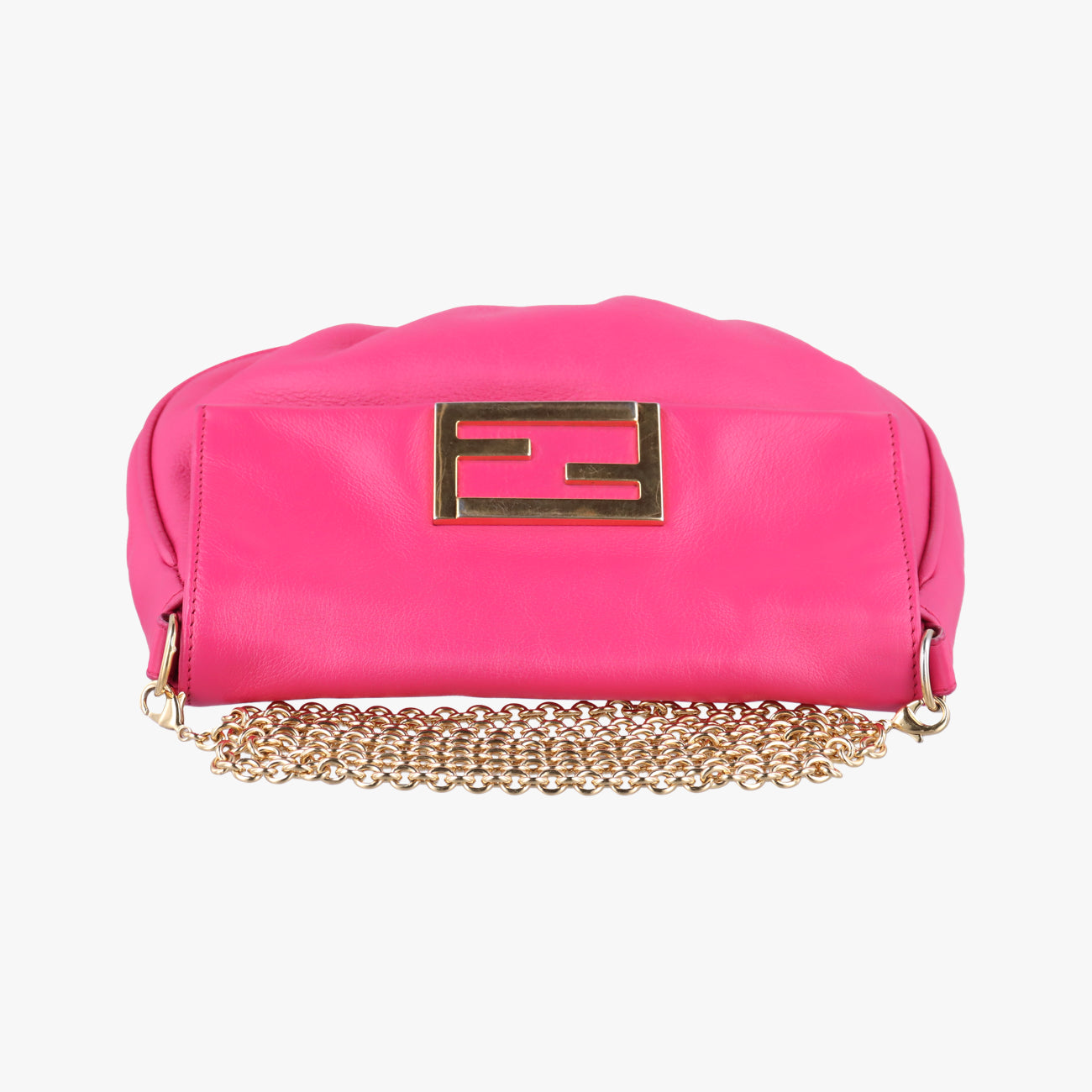 Fendista Pochette Rose Leather 8M0276 8M0276-ANG-128-2566フェンディスタ ポシェット ローズ レッド レザー 8M0276 8M0276-ANG-128-2566