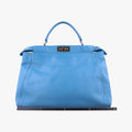 PEEKABOO Large Blue Leather 8BN210 8BN210-FZM-128-2373ピーカブー ラージ ブルー レザー 8BN210 8BN210-FZM-128-2373