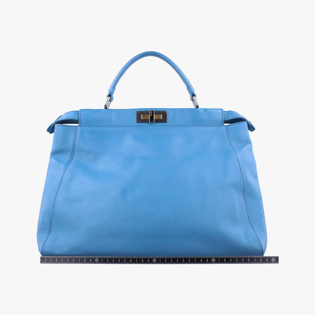 PEEKABOO Large Blue Leather 8BN210 8BN210-FZM-128-2373ピーカブー ラージ ブルー レザー 8BN210 8BN210-FZM-128-2373