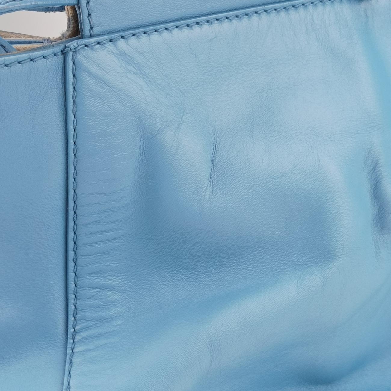 PEEKABOO Large Blue Leather 8BN210 8BN210-FZM-128-2373ピーカブー ラージ ブルー レザー 8BN210 8BN210-FZM-128-2373