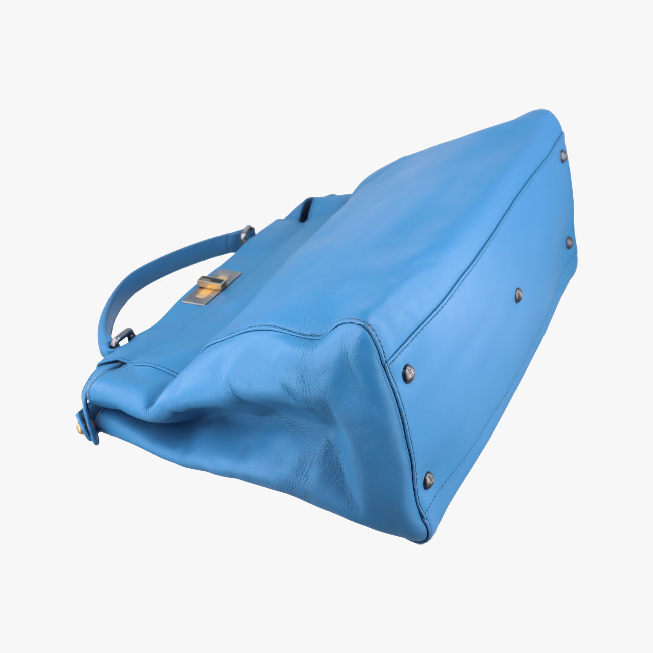 PEEKABOO Large Blue Leather 8BN210 8BN210-FZM-128-2373ピーカブー ラージ ブルー レザー 8BN210 8BN210-FZM-128-2373
