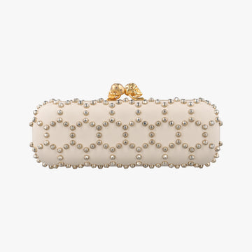 Twin Skull White Leather 300791 000926ツインスカル ホワイト レザー 300791 000926