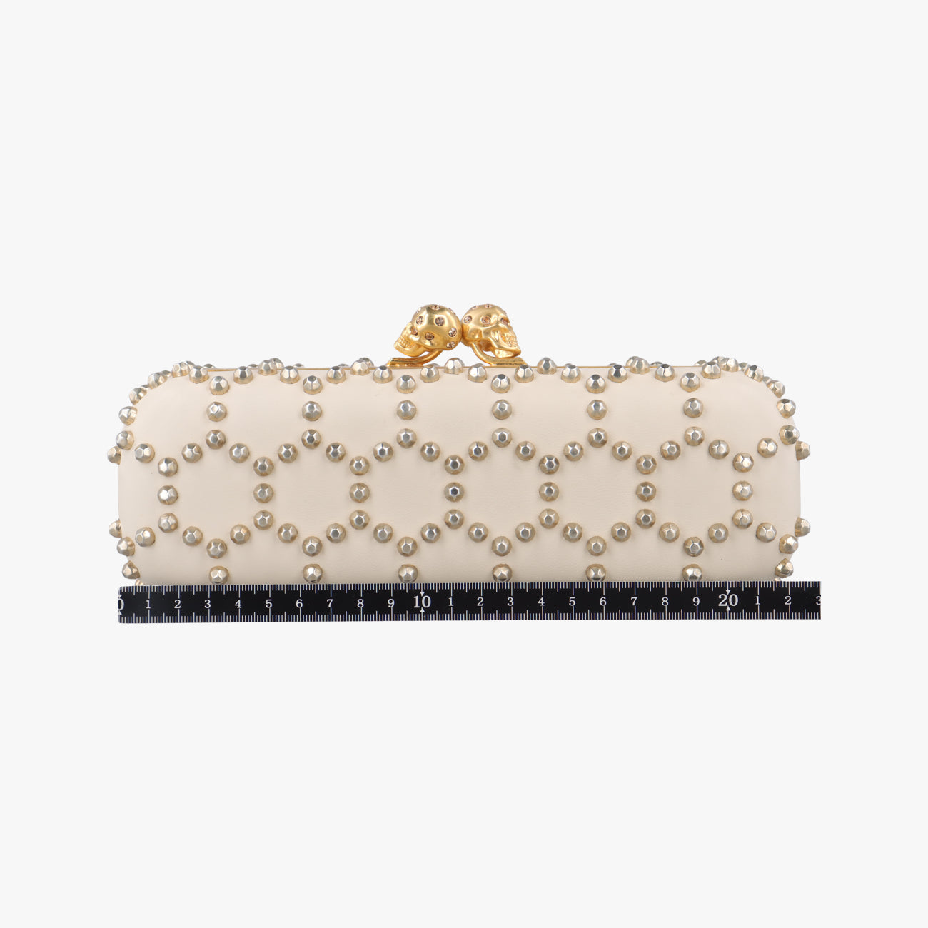 Twin Skull White Leather 300791 000926ツインスカル ホワイト レザー 300791 000926