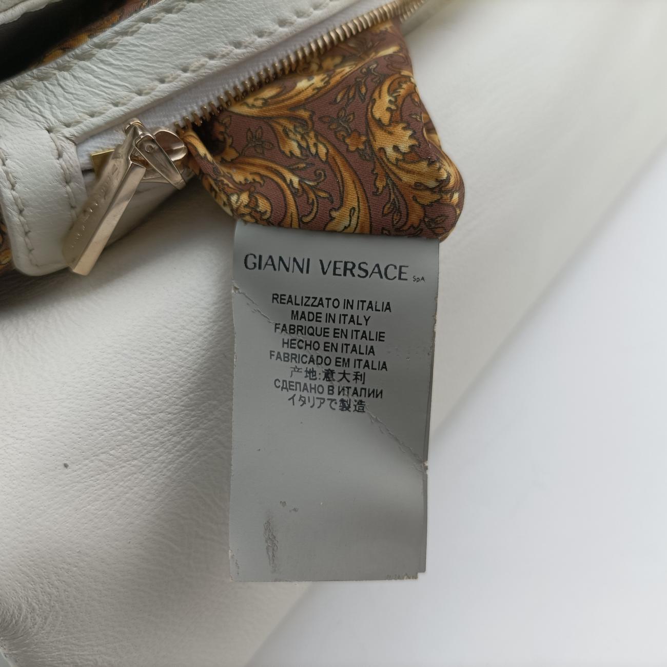 Embossed Leather Talia Vanitas White Leather エンボス レザー タリア ヴァニタス ホワイト レザー 