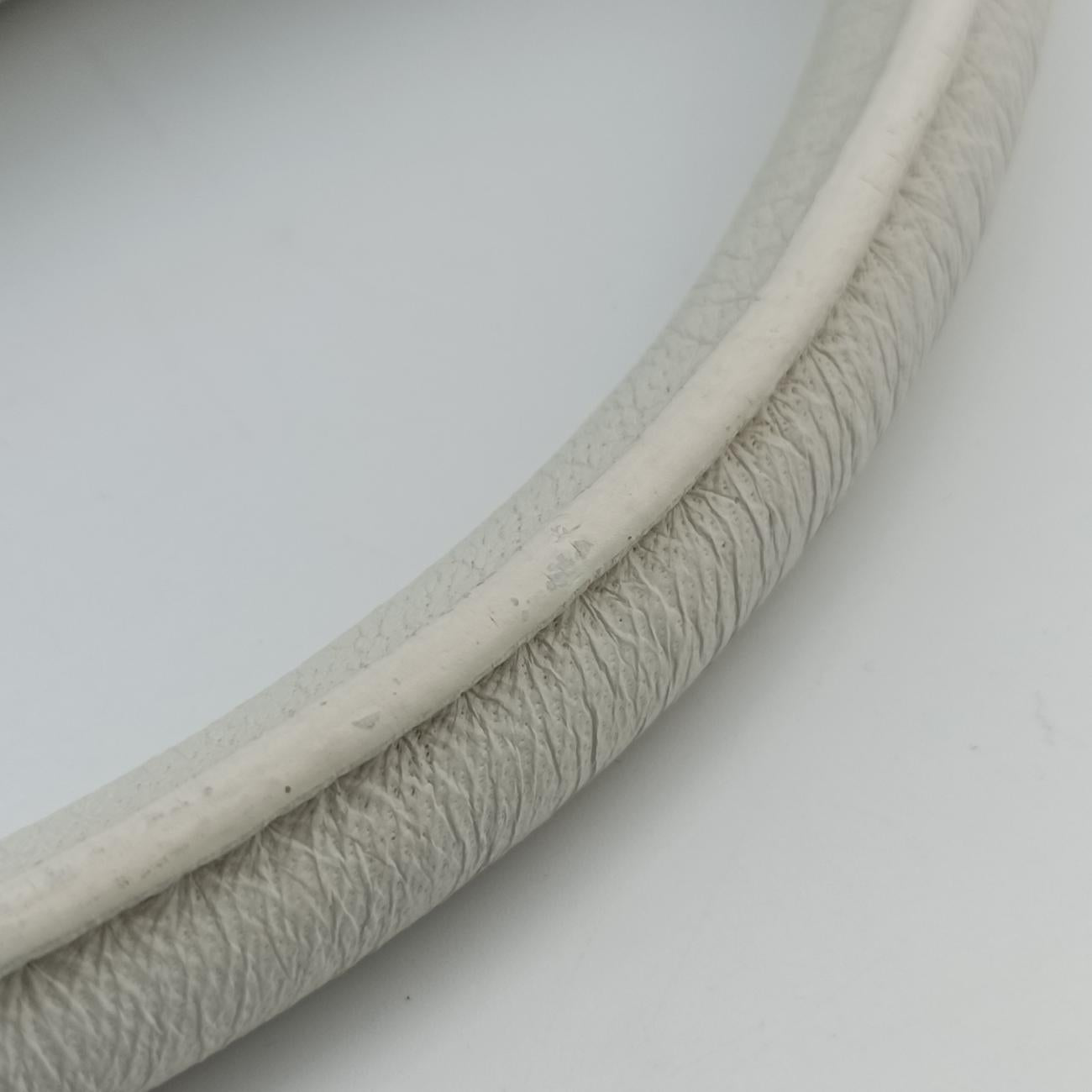 Embossed Leather Talia Vanitas White Leather エンボス レザー タリア ヴァニタス ホワイト レザー 