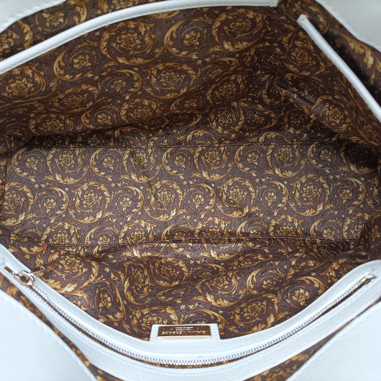 Embossed Leather Talia Vanitas White Leather エンボス レザー タリア ヴァニタス ホワイト レザー 