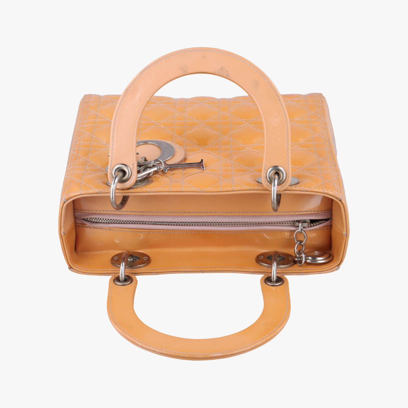 Lady Dior Yellow Patent 16-BO-0112 Bレディディオール イエロー パテント 16-BO-0112 B