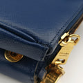 Galleria Blue SAFFIANO Leather BN2274 7/D 164ガレリア ブルー サフィアーノレザー BN2274 7/D 164