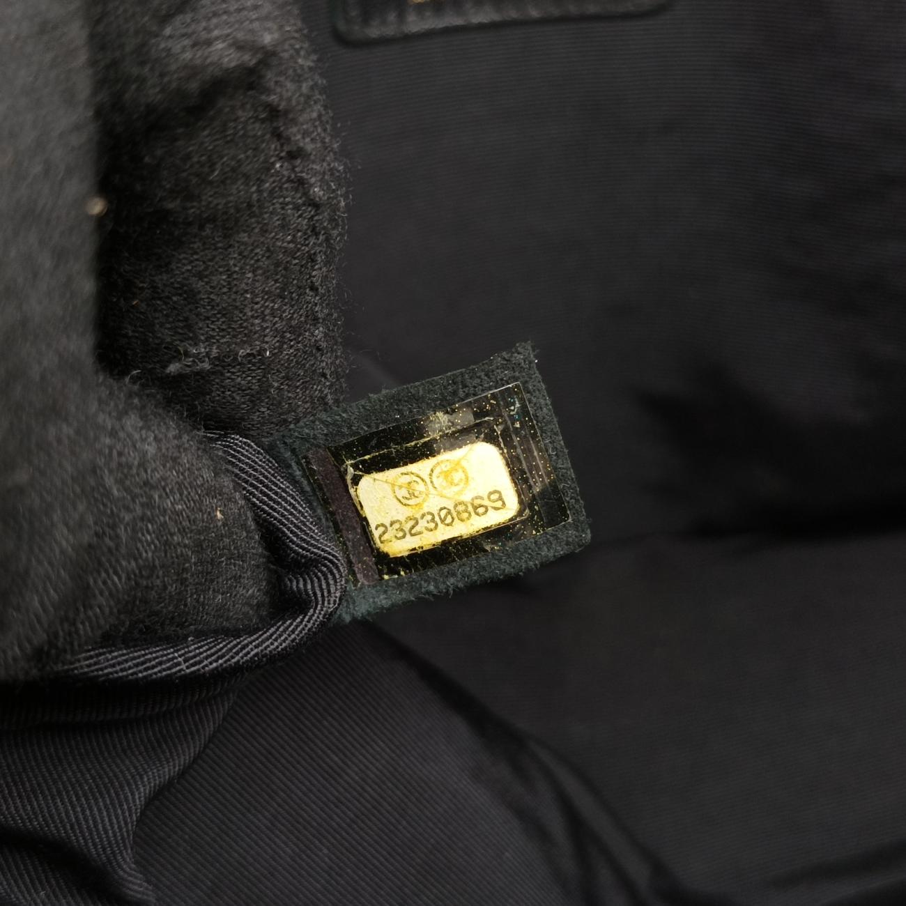 Elegant CC Flap Beige×black Leather A91365 23230869マトラッセ シングルフラップ ベージュ×ブラック レザー A91365 23230869