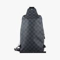 Avenue Sling Noir Damier Graphite N41719 MB3157アヴェニュー スリング ノワール ダミエ グラフィット N41719 MB3157
