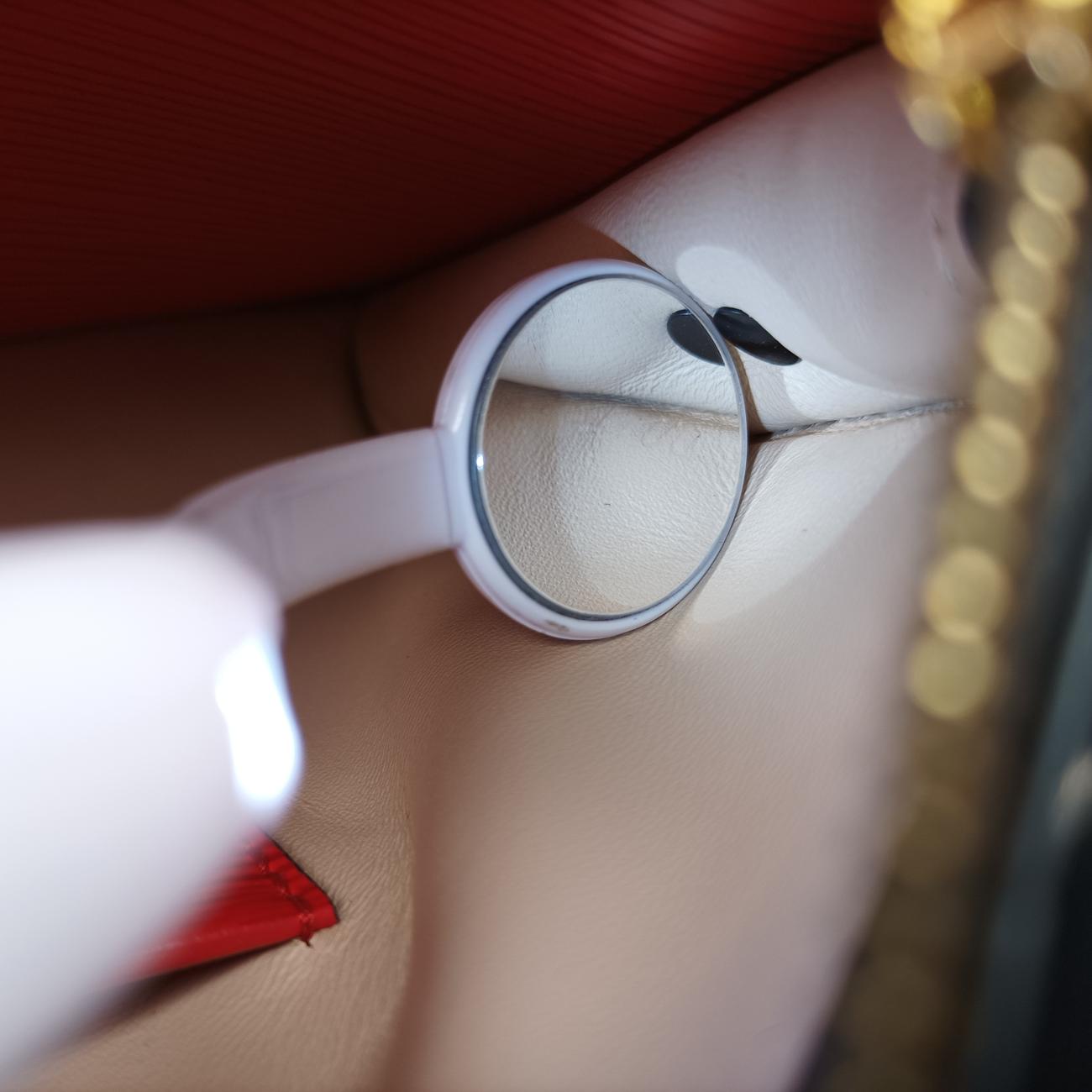 Trunk Clutch Rouge×Black Epi M51697 Lot number unknownトランククラッチ ルージュ×ブラック エピ M51697 製番不明