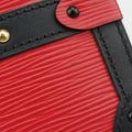Trunk Clutch Rouge×Black Epi M51697 Lot number unknownトランククラッチ ルージュ×ブラック エピ M51697 製番不明