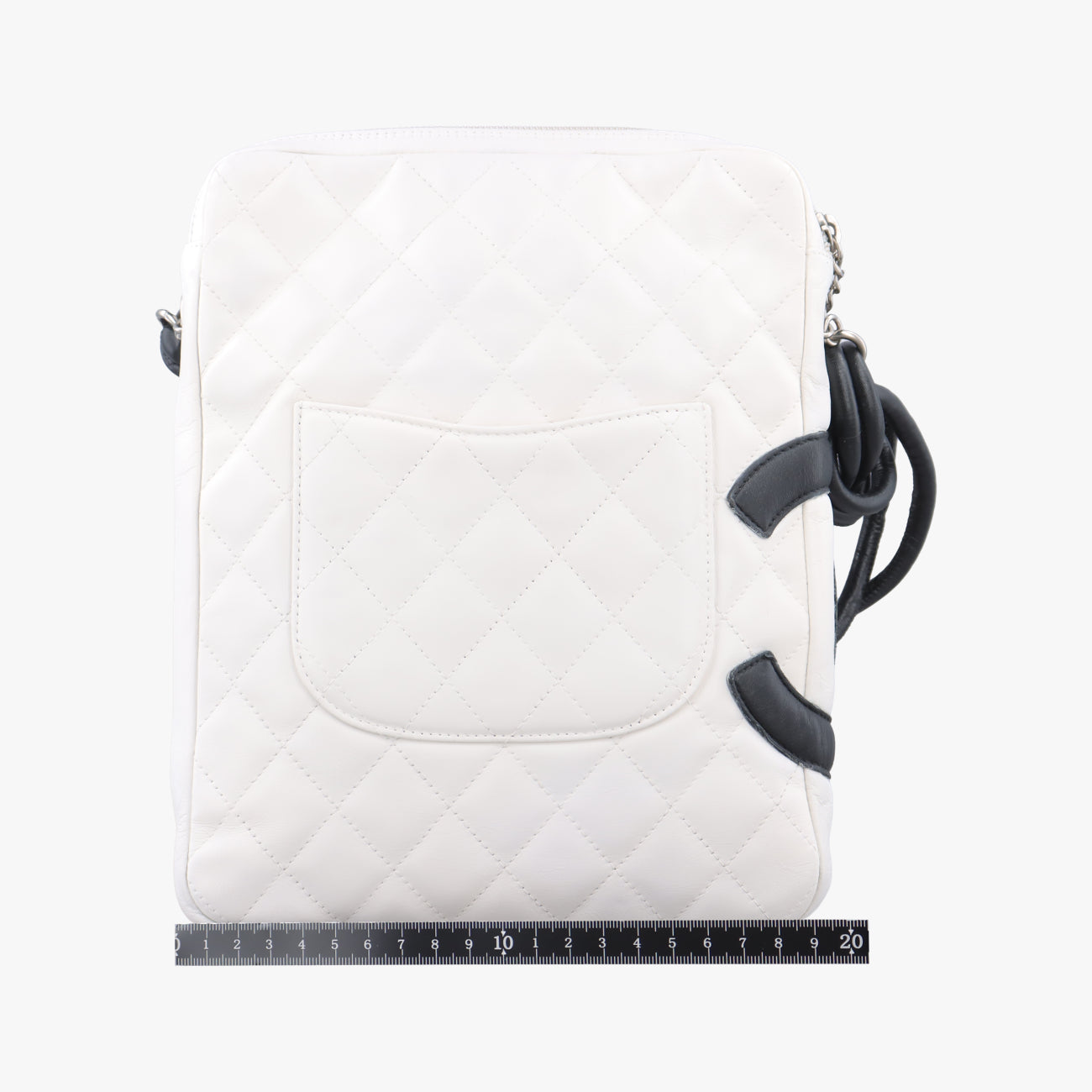 Cambon Line Black×white lambskin A25178 9499352カンボン ライン ブラック×ホワイト ラムスキン A25178 9499352