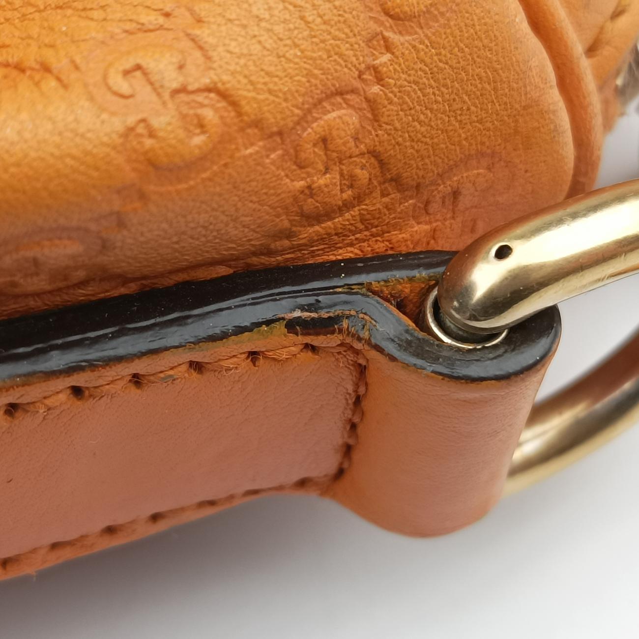 Microguccissima Joy Orange Leather 322231 A015759603マイクログッチシマ オレンジ レザー 322231 A015759603