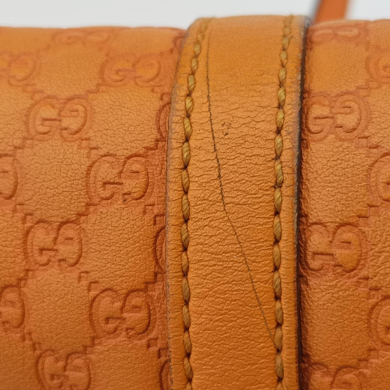 Microguccissima Joy Orange Leather 322231 A015759603マイクログッチシマ オレンジ レザー 322231 A015759603