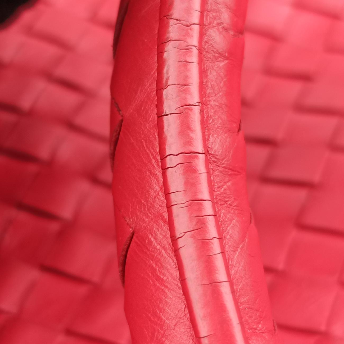 Intrecciato Red lambskin B02585004Sイントレチャート レッド ラムスキン B02585004S