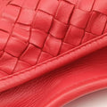 Intrecciato Red lambskin B02585004Sイントレチャート レッド ラムスキン B02585004S