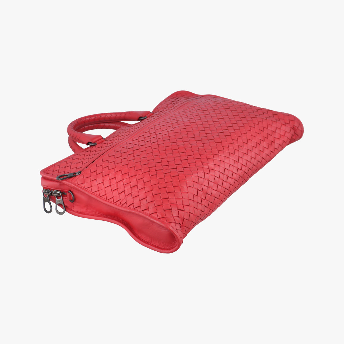 Intrecciato Red lambskin B02585004Sイントレチャート レッド ラムスキン B02585004S