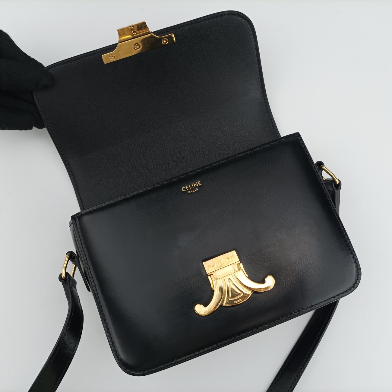 Triomphe Black Leather S-IP-4262トリオンフ ブラック レザー S-IP-4262