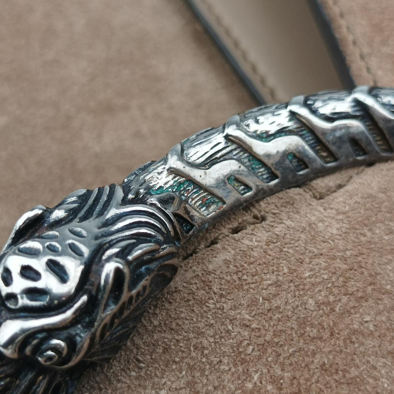 Dionysus Brown Suede x leather 400249 A019346434ディオニュソス ブラウン スエード×レザー 400249 A019346434