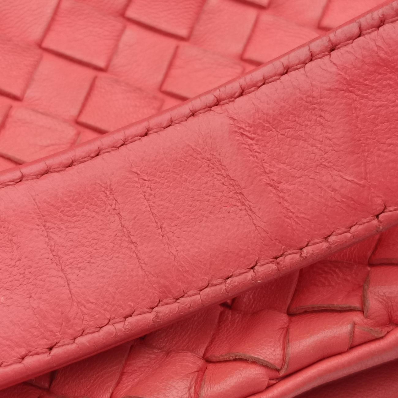 CAMPANA Intrecciato Orange lambskin 125787 V0016 6570 EPEV 2010 6474 Aカンパーナ イントレチャート オレンジ ラムスキン 125787 V0016 6570 EPEV 2010 6474 A