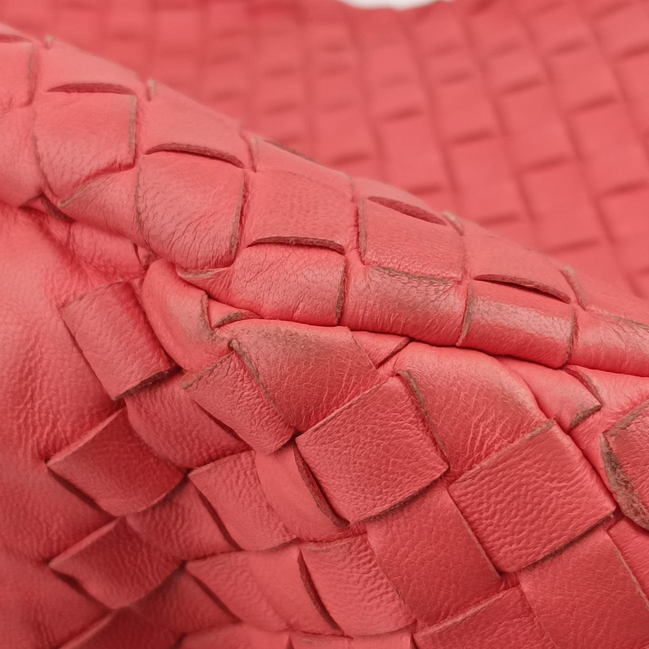 CAMPANA Intrecciato Orange lambskin 125787 V0016 6570 EPEV 2010 6474 Aカンパーナ イントレチャート オレンジ ラムスキン 125787 V0016 6570 EPEV 2010 6474 A