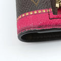 Pochette Weekend brown×Fuchsia Pink Monogram Canvas M62456 UB1188ポシェット ウィークエンド モノグラム/ブラウン系×フューシャピンク モノグラムキャンバス M62456 UB1188