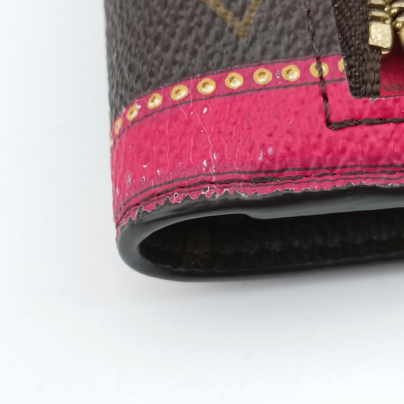 Pochette Weekend brown×Fuchsia Pink Monogram Canvas M62456 UB1188ポシェット ウィークエンド モノグラム/ブラウン系×フューシャピンク モノグラムキャンバス M62456 UB1188