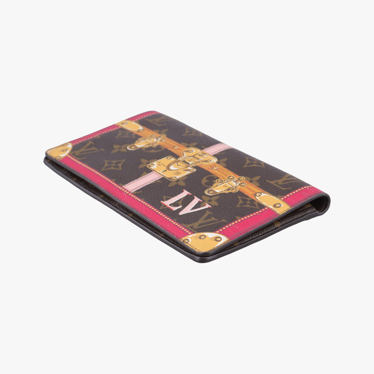 Pochette Weekend brown×Fuchsia Pink Monogram Canvas M62456 UB1188ポシェット ウィークエンド モノグラム/ブラウン系×フューシャピンク モノグラムキャンバス M62456 UB1188