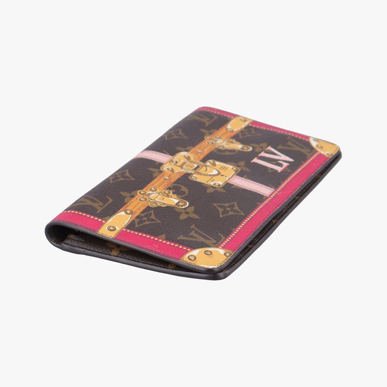 Pochette Weekend brown×Fuchsia Pink Monogram Canvas M62456 UB1188ポシェット ウィークエンド モノグラム/ブラウン系×フューシャピンク モノグラムキャンバス M62456 UB1188