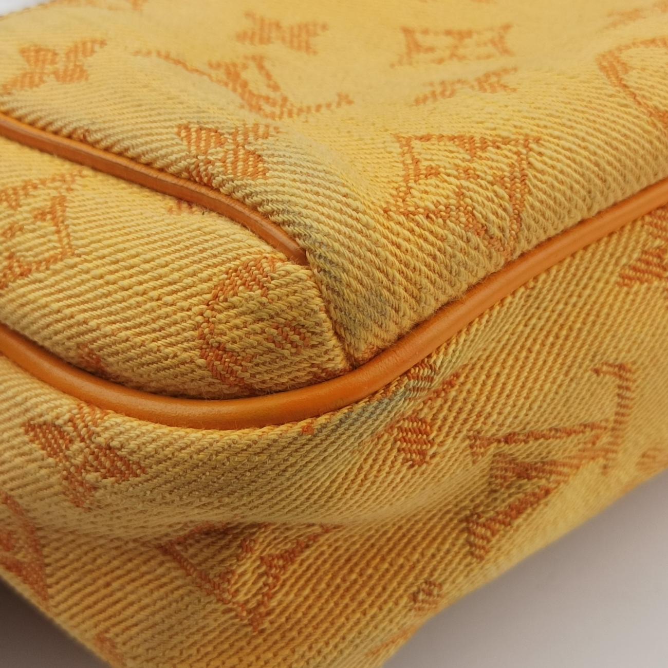 Bumbag Outdoor Orange Monogram Denim M44623 FO1119バムバッグアウトドア オレンジ モノグラム デニム M44623 FO1119