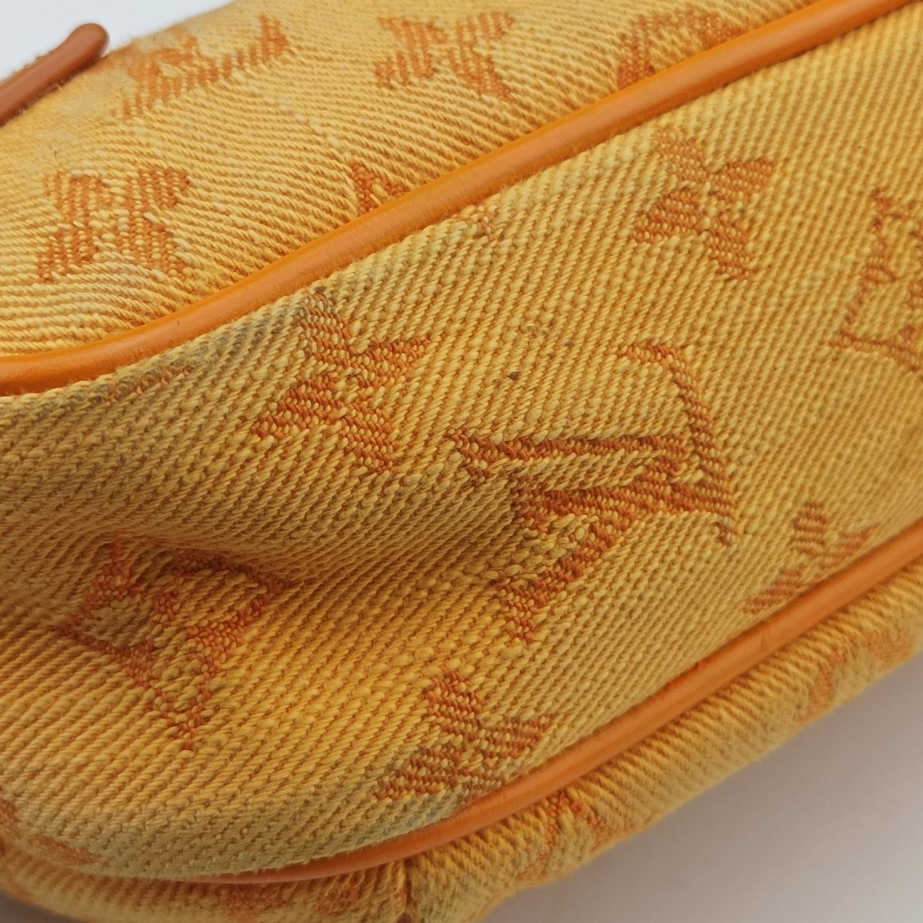 Bumbag Outdoor Orange Monogram Denim M44623 FO1119バムバッグアウトドア オレンジ モノグラム デニム M44623 FO1119