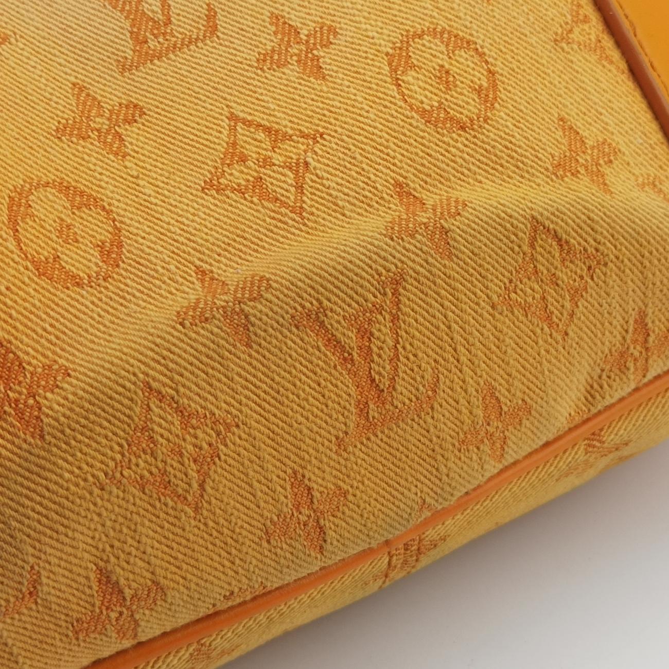 Bumbag Outdoor Orange Monogram Denim M44623 FO1119バムバッグアウトドア オレンジ モノグラム デニム M44623 FO1119