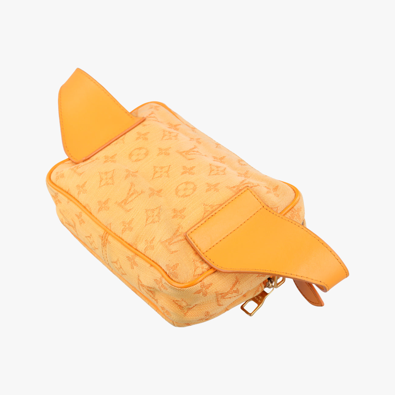 Bumbag Outdoor Orange Monogram Denim M44623 FO1119バムバッグアウトドア オレンジ モノグラム デニム M44623 FO1119