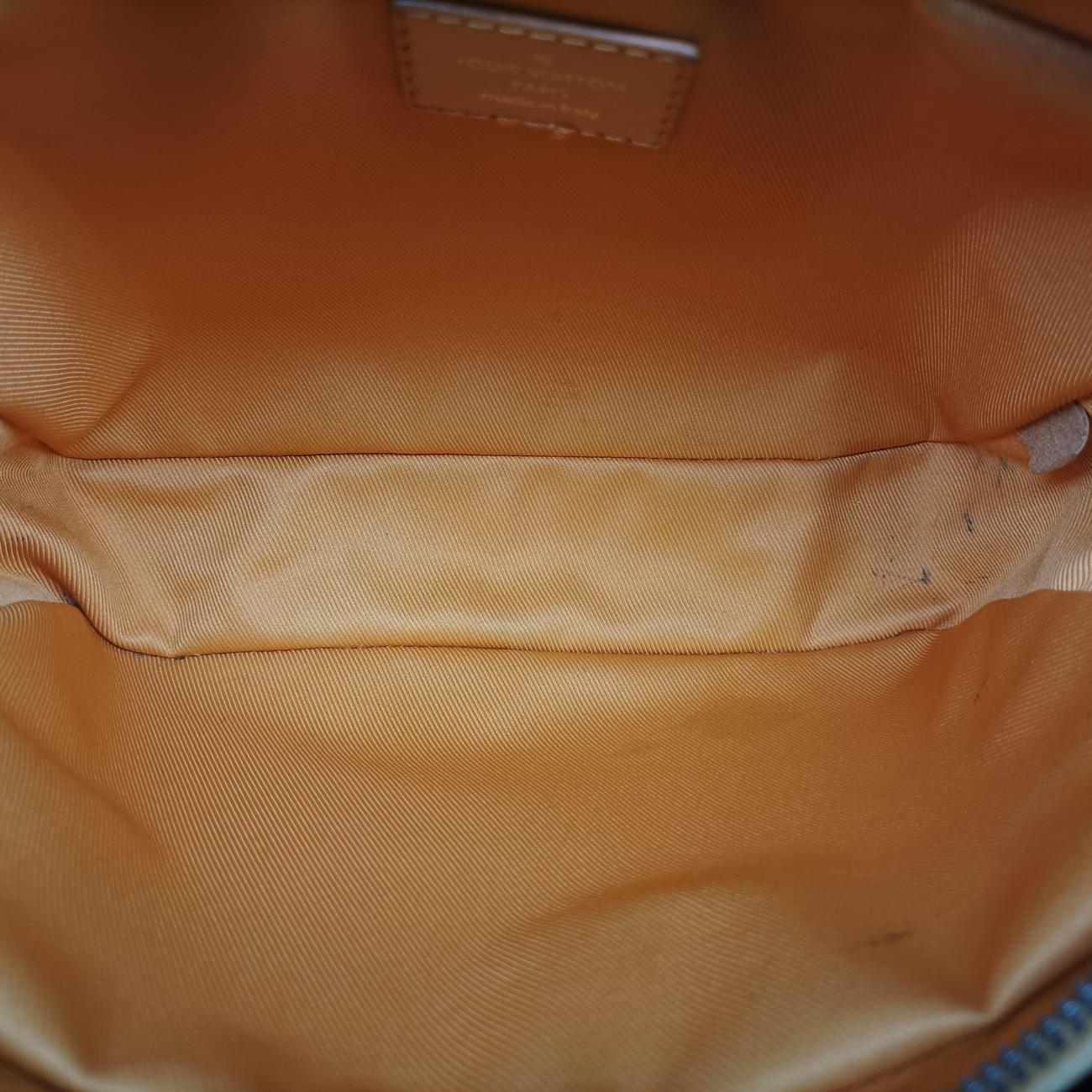 Bumbag Outdoor Orange Monogram Denim M44623 FO1119バムバッグアウトドア オレンジ モノグラム デニム M44623 FO1119